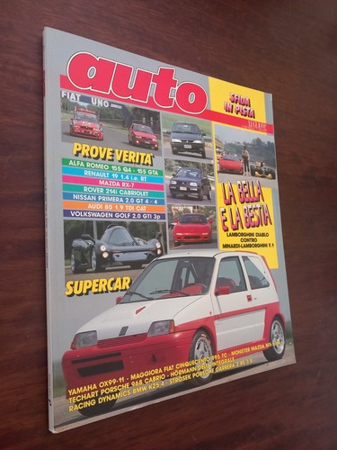 Rivista auto conti 7 1992 - auto,